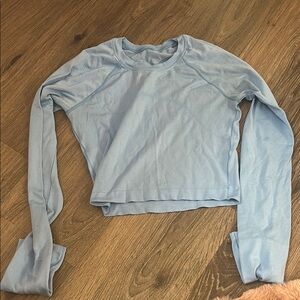 Light Blue Women's Top